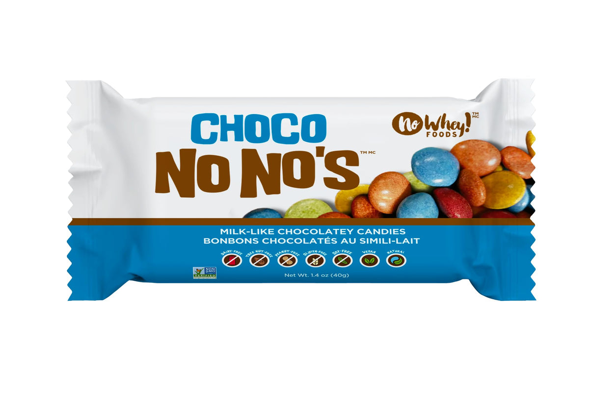 No Whey! Foods Choco No No's kosher-certified chocolate bites