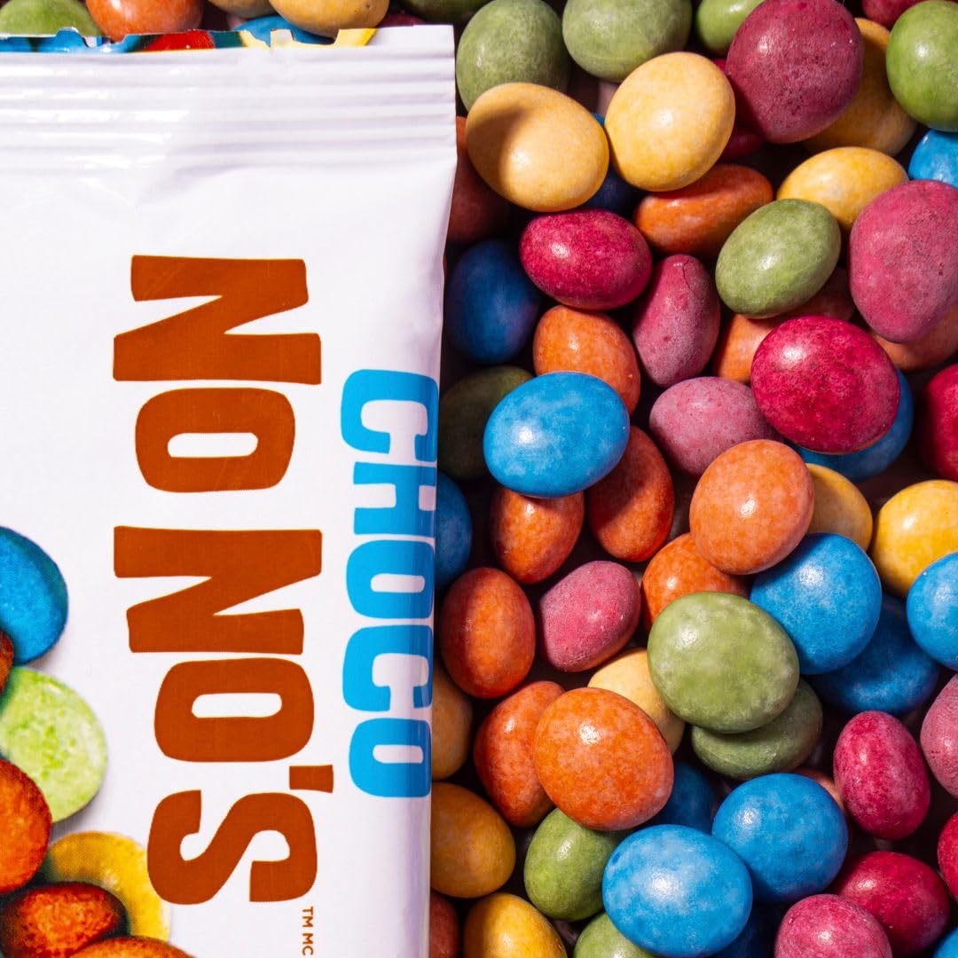 No Whey! Foods Choco No No's 4-pack packaging, convenient on-the-go treat