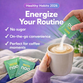 NOA Powder Coffee Creamer keto friendly formula supports low carb plans with no added sugar