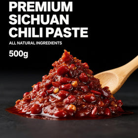 Noble Createaprototype Doubanjiang bottle pour reveals rich, aromatic chili bean paste for stir-fries