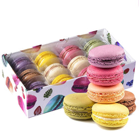 Noble Createaprototype French Macaron Gift Box shows six flavors for gifting