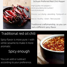 Noble Createaprototype Sichuan chili oil glaze bottle for authentic heat