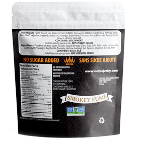 Noble Jerky 14g protein per bag supports post-workout fueling