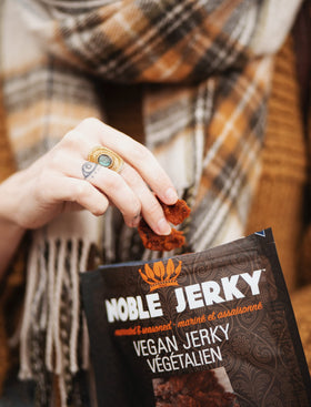 Noble Jerky bites deliver satisfying texture and taste for quick protein boosts.