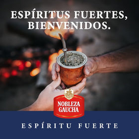 Nobleza Gaucha iced mate with lemon, refreshing anytime.