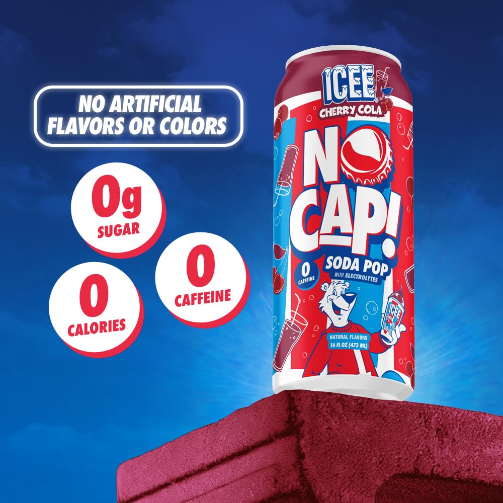 NO CAP! Variety pack display shows all flavors for easy shopping decisions.