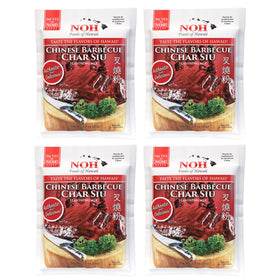 NOH Char Siu seasoning packaging for four-pack convenience and pantry storage.