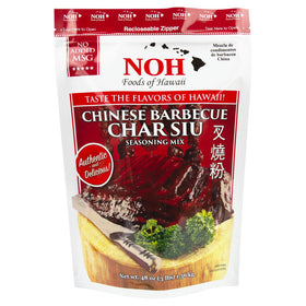 NOH Char Siu seasoning packet front view showcases authentic pork flavor potential.
