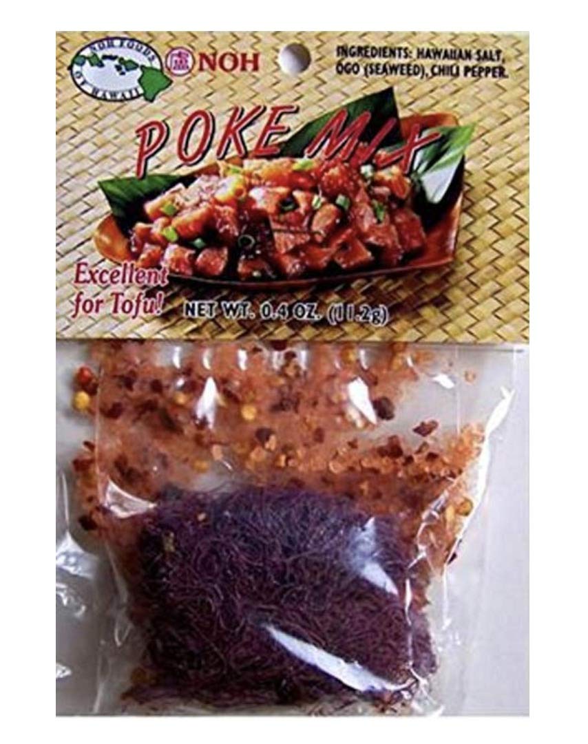 NOH Hawaiian Poke Mix packet for quick, flavorful poke bowls with fresh fish.