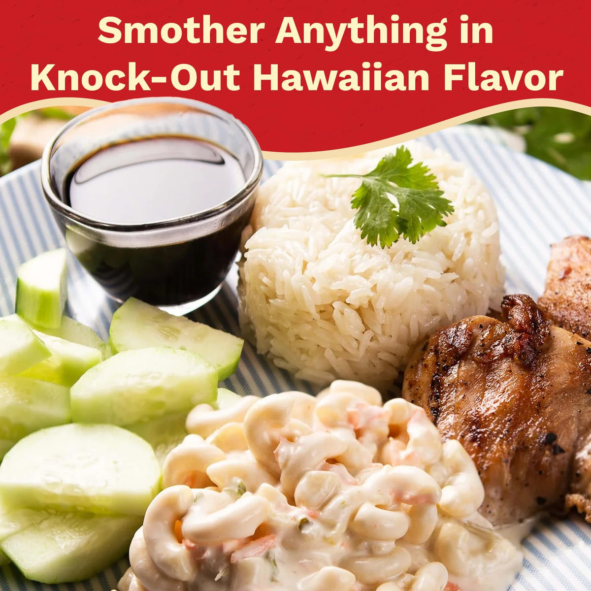 NOH Hula-Hula sauce coating pork ribs with a sweet ginger glaze.