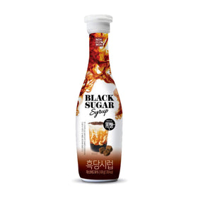 Nokchawon Cafe Base Syrup tube packaging, ideal for quick home latte bases.