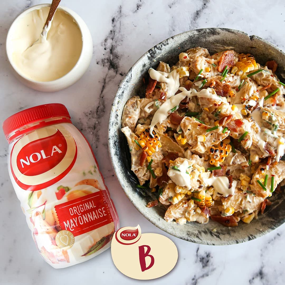 Nola mayonnaise on a braai dish adds creamy, restaurant-quality finish.