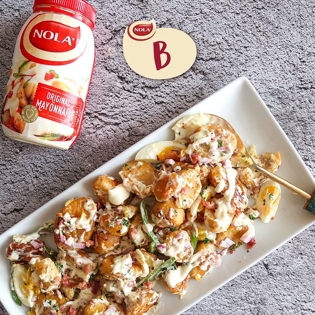 Nola mayonnaise dip platter showcases versatile flavor for snacks.