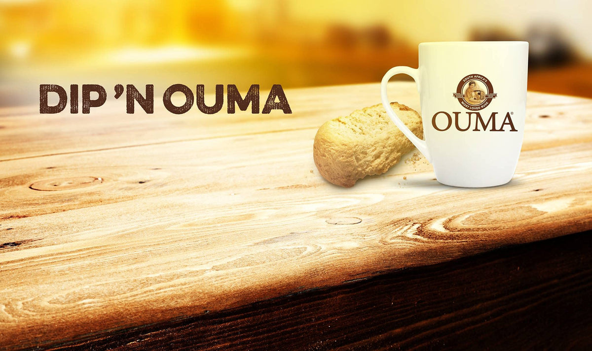 Nola Ouma Buttermilk Rusks served with warm beverage