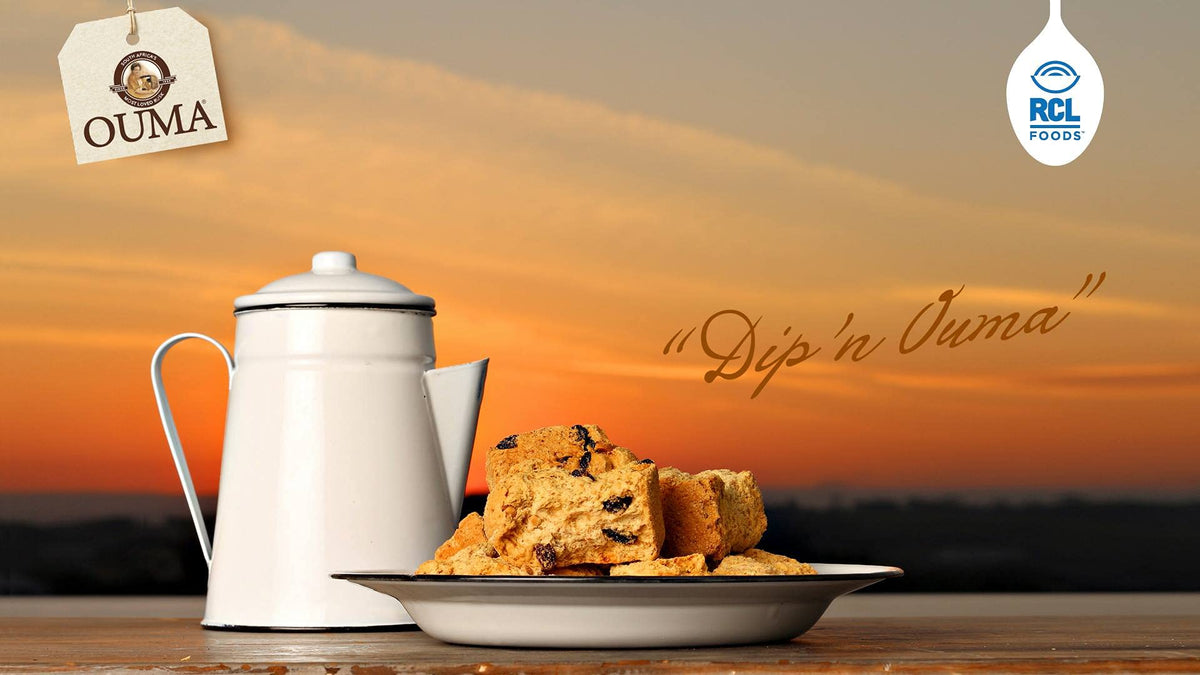 Nola Ouma Rusks on the go breakfast setup
