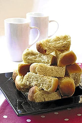 Nola Ouma Rusks with coffee for a tea-time snack