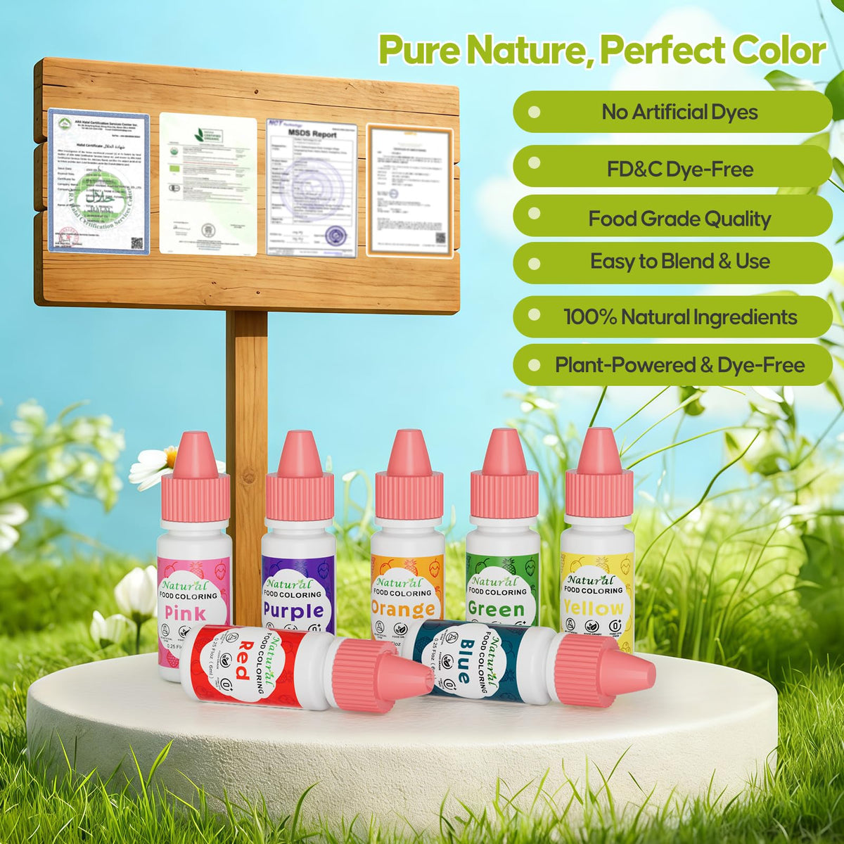Nomeca fondant coloring for clean, professional decorations