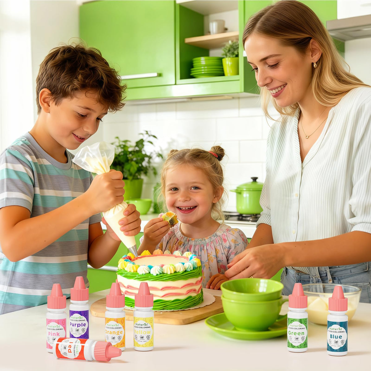 Nomeca royal icing coloring for precise, detailed work