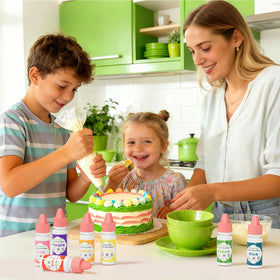 Nomeca royal icing coloring for precise, detailed work