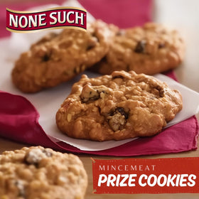 None Such mincemeat with visible fruit chunks promises festive flavor