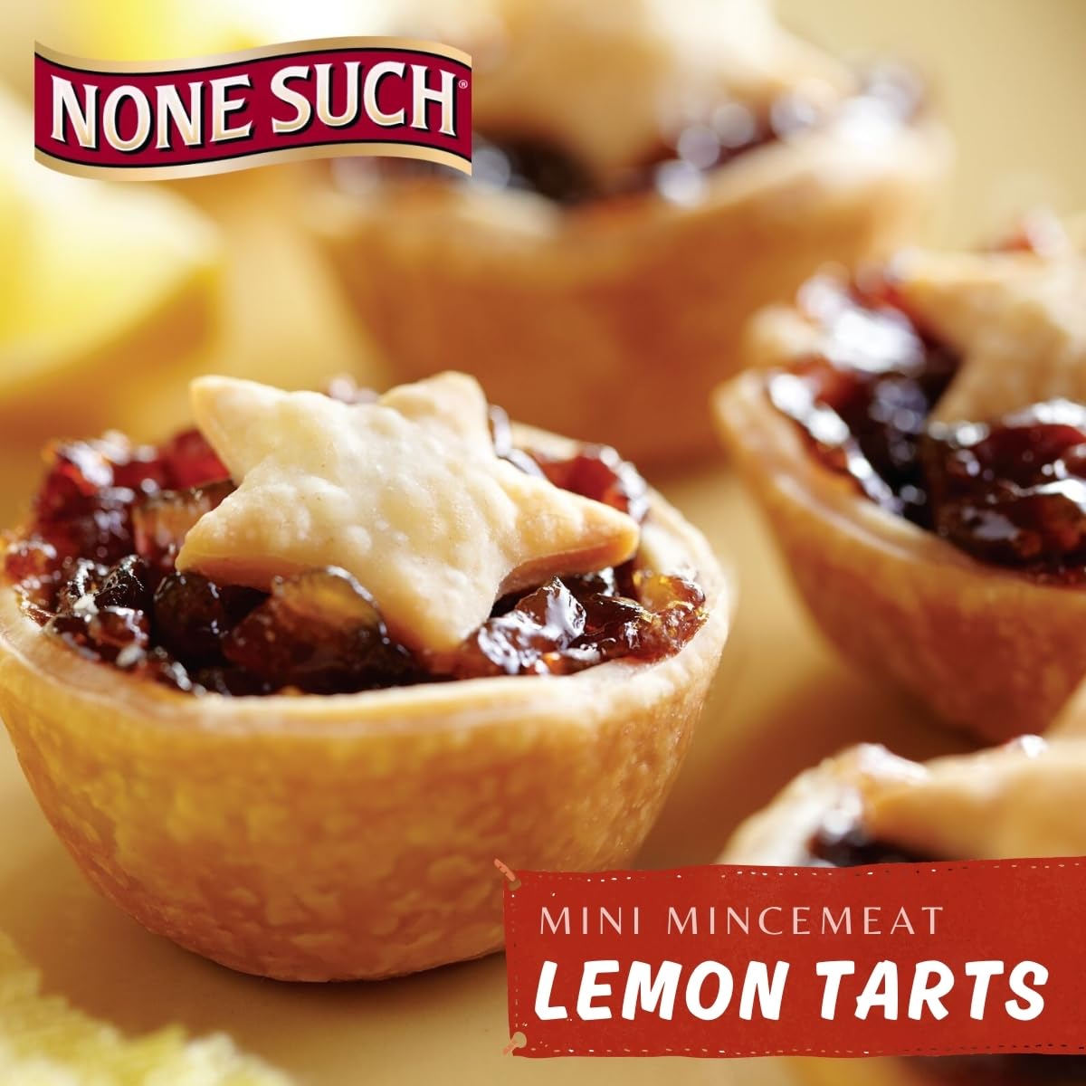 None Such mincemeat labeled brand heritage and traditional recipe