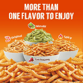 Nongshim Gochujang Shrimp Crackers ideal for movie nights and gatherings.