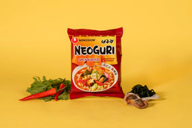 Nongshim Neoguri spicy seafood udon ready in minutes for busy days.