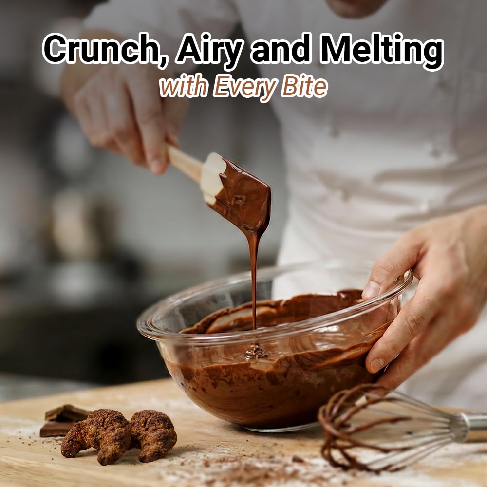 Nongshim Ppang Bujang chocolate roll snack crunchy exterior with fluffy center texture