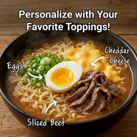 Nongshim Ramyun pantry staple for easy weeknight meals.
