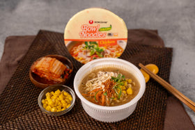 Nongshim ready-in-minutes ramyun shows fast, satisfying bowls.