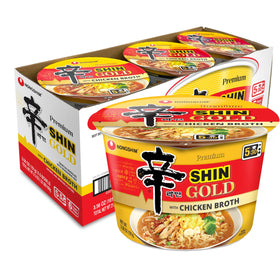 Nongshim Shin Gold microwave-ready bowl for quick dinners