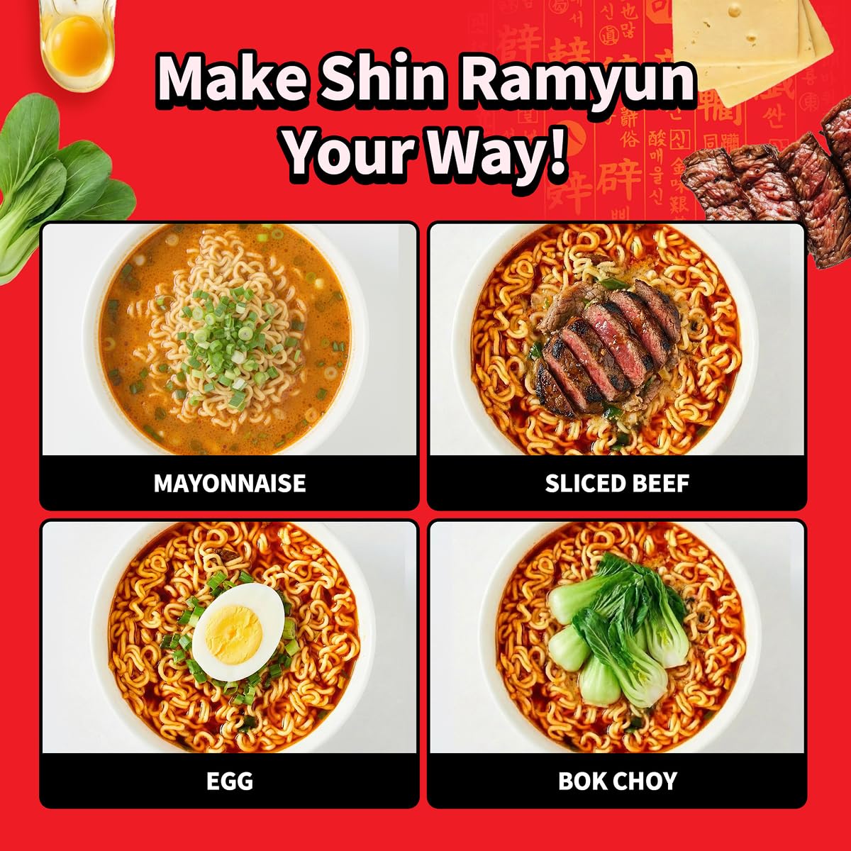 Shin Ramyun 20-pack ideal for households and roommates.