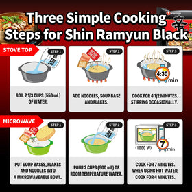 Nongshim Shin Ramyun Black provides 0g trans fat per serving for mindful indulgence.