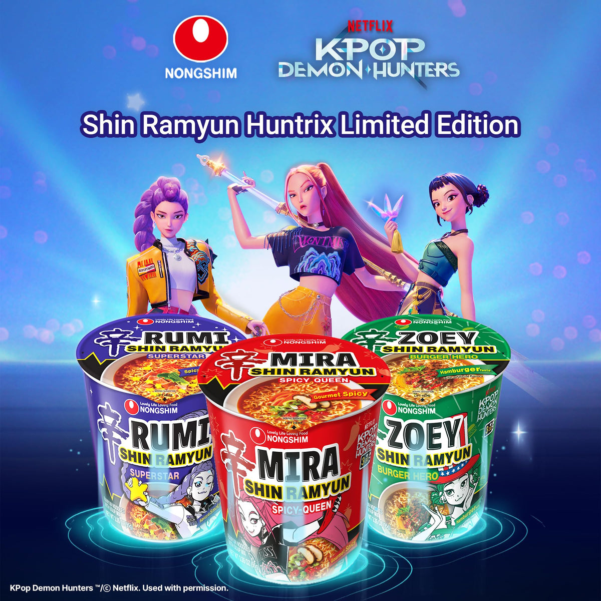 Nongshim Shin Ramyun Spicy Queen six-pack supports busy week meal planning.