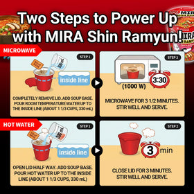 Nongshim Shin Ramyun Spicy Queen quick-meal option for desk lunches.