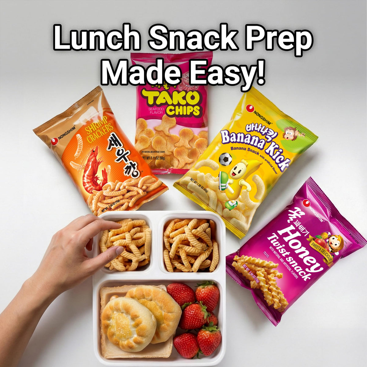 Nongshim Tako Chips, savory crunch ideal for game nights
