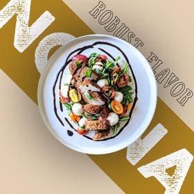 Nonna Pia's glaze on roasted vegetables for balanced sweetness and acidity