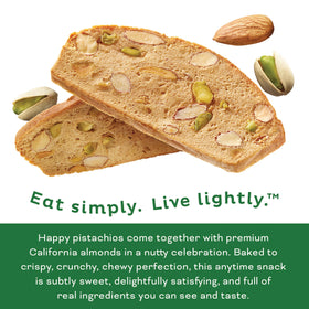 Individually wrapped Nonni's Almond Thins for freshness