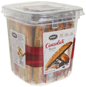 Nonni's individually wrapped biscotti maintain freshness on the go
