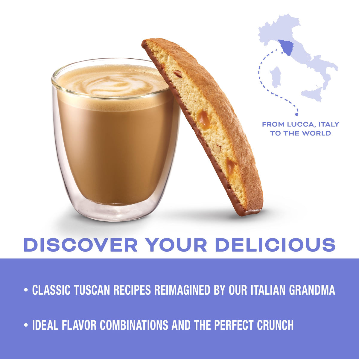 Nonni's biscotti all natural ingredients for wholesome snacking