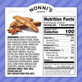 Gift-ready packaging makes Nonni's Biscotti a thoughtful treat