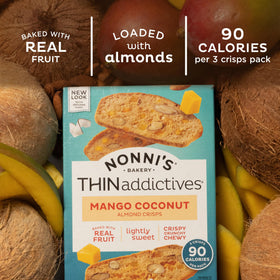 Nonni's THINaddictives almond thin three-box set, convenient for gifting and stocking up.