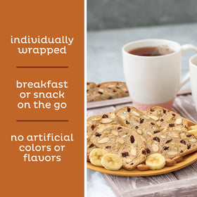 Six individually wrapped three-crisp packs for mess-free snacking on the go