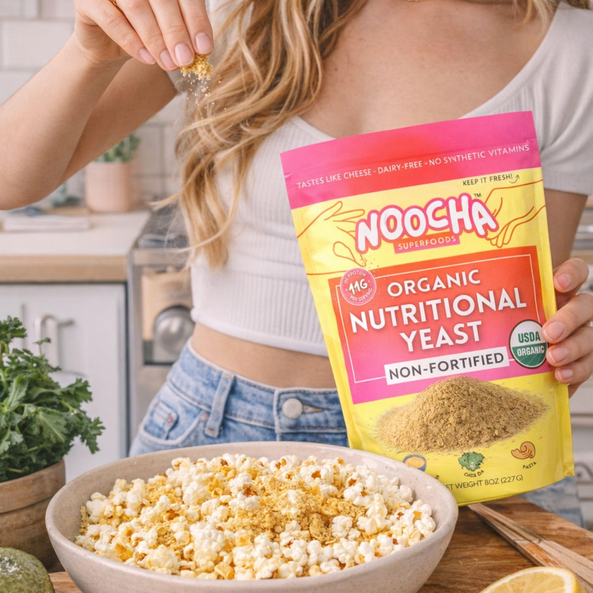 Dips and sauces enhanced with Noocha for depth.