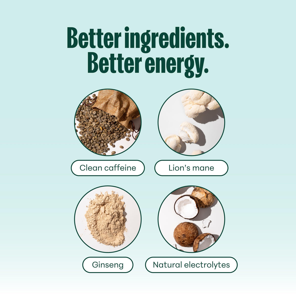NOOMA Tangerine flavor can conveying bright energy with zero artificial additives