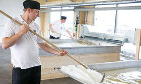 Nordur Salt used in a seafood dish to enhance brightness and balance.