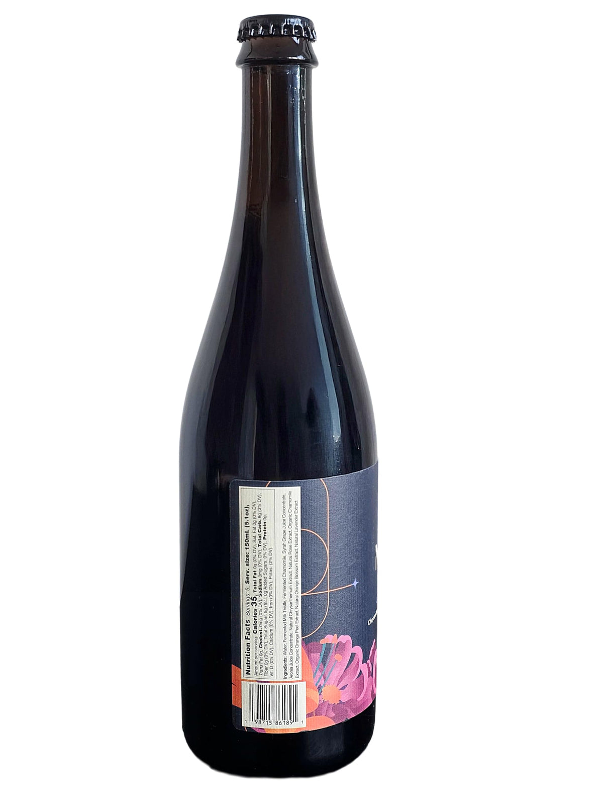 Full Norïe Lots of Purple 750ml bottle ready for serving or gifting