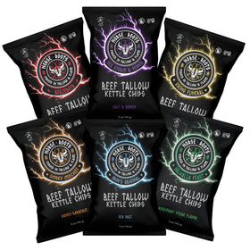 NORSE ROOTS beef tallow chips sea salt: clean crunch for snacking