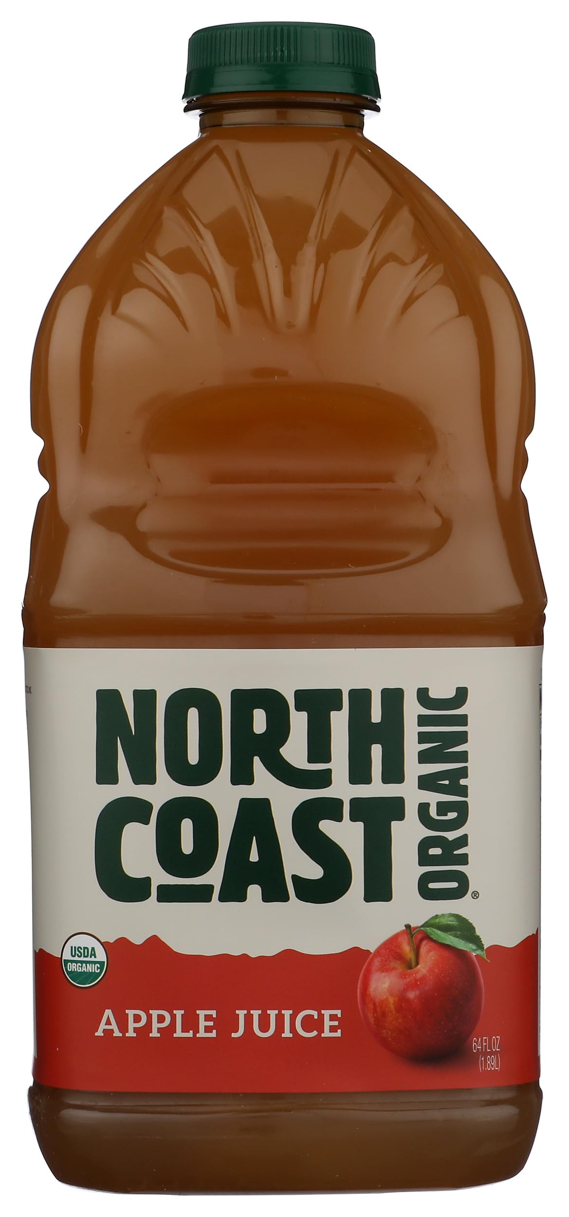 North Coast Brewery Organic Apple Juice bottle pours for easy breakfast hydration.