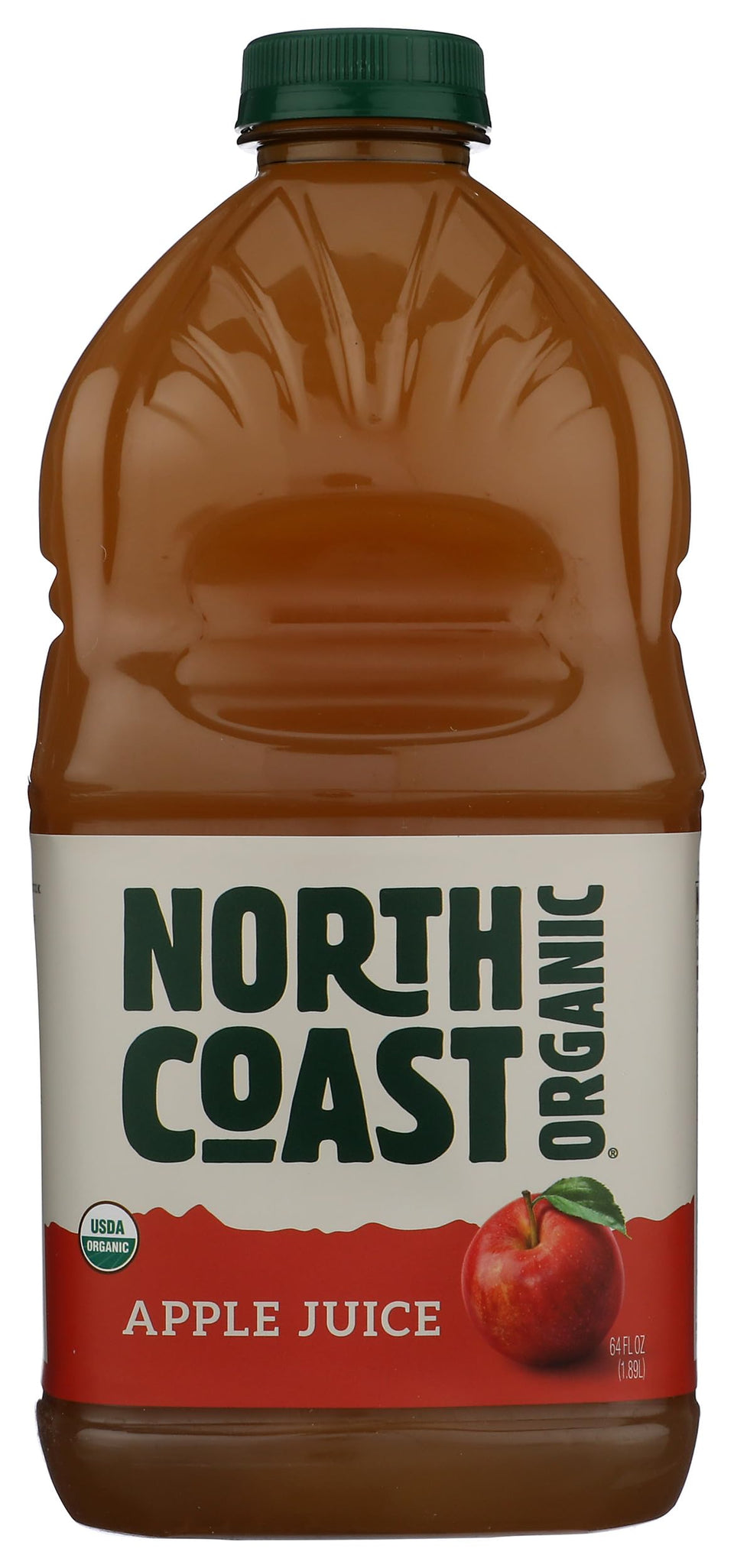 North Coast Brewery Organic Apple Juice bottle pours for easy breakfast hydration.